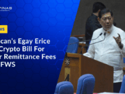 Egay Erice Pushes Crypto Bill For Lower Remittance Fees to OFWS