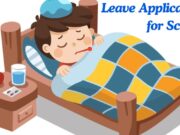 Leave Application For Fever For school: Format and Sample 2025