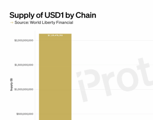 CHART: Which blockchains is USD1 issued on?