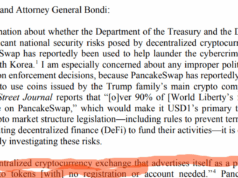 Elizabeth Warren Is Drawing The Knife on Trump’s Crypto Circus