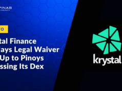 DeFi Platform Krystal Finance Displays Legal Waiver Pop-Up to Pinoys Accessing Its Dex