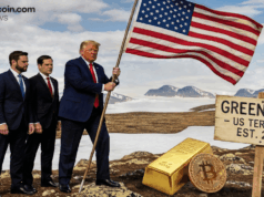 Gold Breaks Records, Bitcoin Nosedives After Trump’s Renewed Greenland Annexation Push