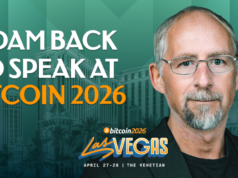 Adam Back Confirmed As A Bitcoin 2026 Speaker