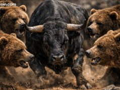 Bitcoin Shatters $76K Resistance Before Sharp Retracement to $74K Support