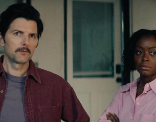 ‘The Saviors’ review: Adam Scott and Danielle Deadwyler delve into suburban paranoia in a sharply funny thriller