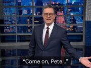 Stephen Colbert roasts Pete Hegseth for eye-watering spending