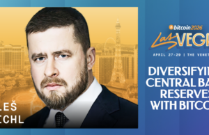 Czech National Bank Governor Will Soon Speak On Why They’re Diversifying Their Reserves With Bitcoin