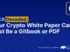 Your Crypto White Paper Can’t Just Be a Gitbook or PDF – Legal Bitcoin News