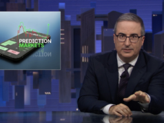 John Oliver takes an eye-opening deep dive into predictions markets