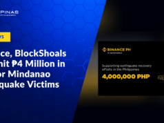 Binance Charity, BlockShoals Commit ₱4 Million in Aid for Mindanao Earthquake Victims