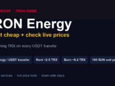 TRON Energy: Rent It Cheap & Check Prices 2026