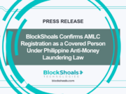 BlockShoals Confirms AMLC Registration as a Covered Person Under Philippine Anti-Money Laundering Law
