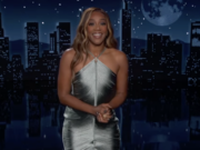 Tiffany Haddish takes a parting jab at Trump on final Jimmy Kimmel guest host night