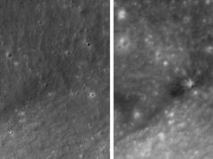 Here Are the First Images of the Crater Left on the Moon by SpaceX’s Rocket