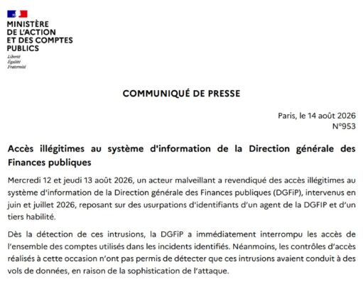 French Tax Agency Admits Data Breach as Hacker Steals 678k Records