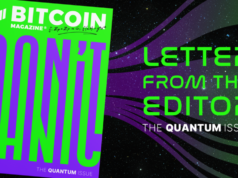 The Quantum Issue: Letter From The Editor