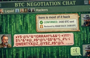Liquid Gets 3,400 BTC Back After On-Chain Talks; White Hats Keep 598.5 BTC