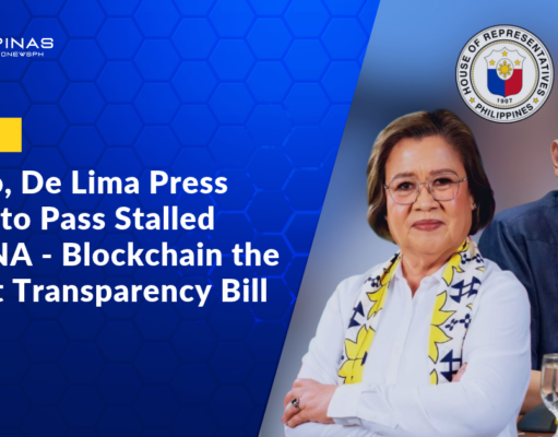 Aquino, De Lima Press House to Pass Stalled CADENA – Blockchain the Budget Transparency Bill